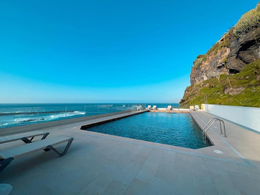 Estudio En Primera Linea De Playa Пуэрто-де-ла-Крус Экстерьер фото