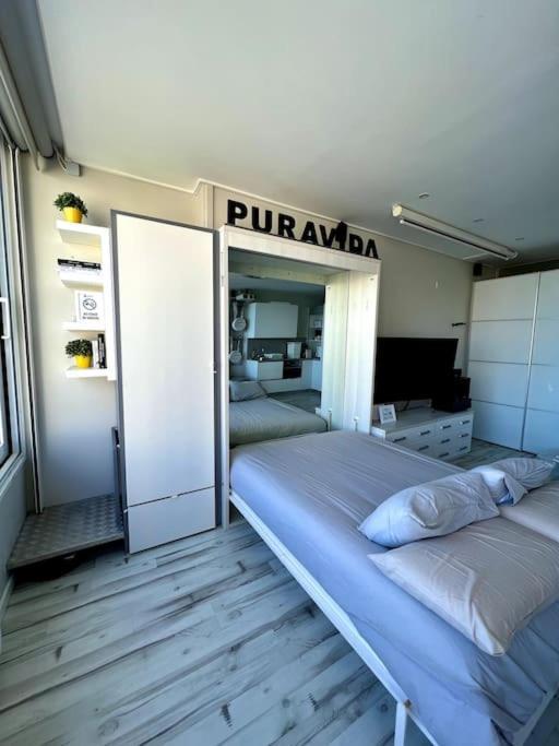 Estudio En Primera Linea De Playa Пуэрто-де-ла-Крус Экстерьер фото